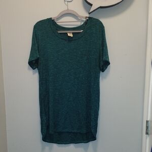 Faded Glory Green Short Sleeve T-Shirt